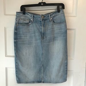 Good American Jean Skirt